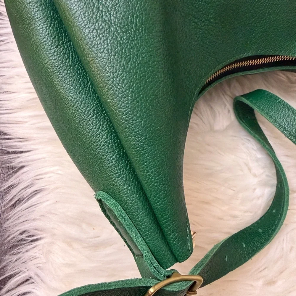 Portland Leather Aspen Green Hobo Bag